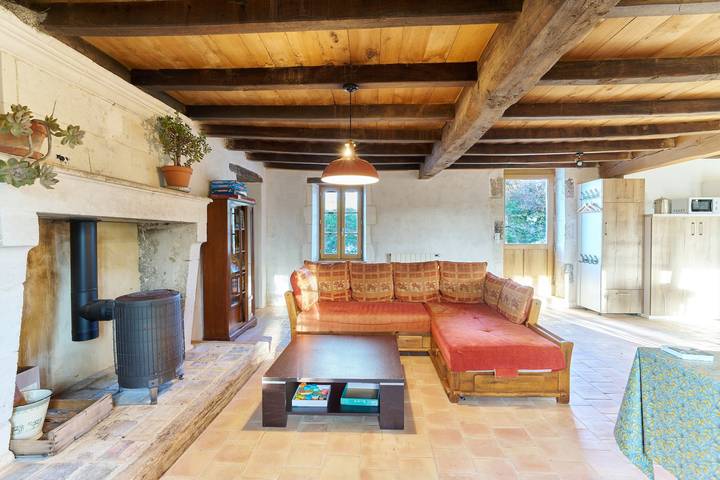 Maison de vacances pour 10 personnes, avec jardin en Charente