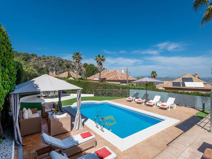 Casa de vacaciones para 6 personas, con Terraza además de Jardín y Piscina en Alhaurín de la Torre