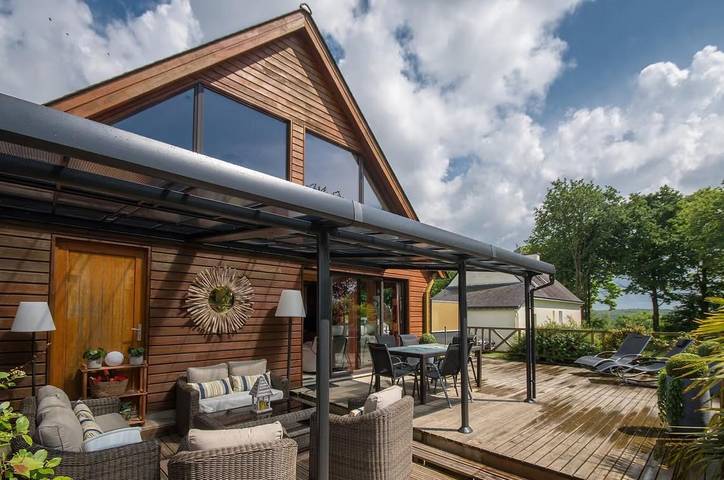 Gîte pour 6 personnes, avec terrasse et jacuzzi ainsi que sauna et jardin dans Guerlédan - 3