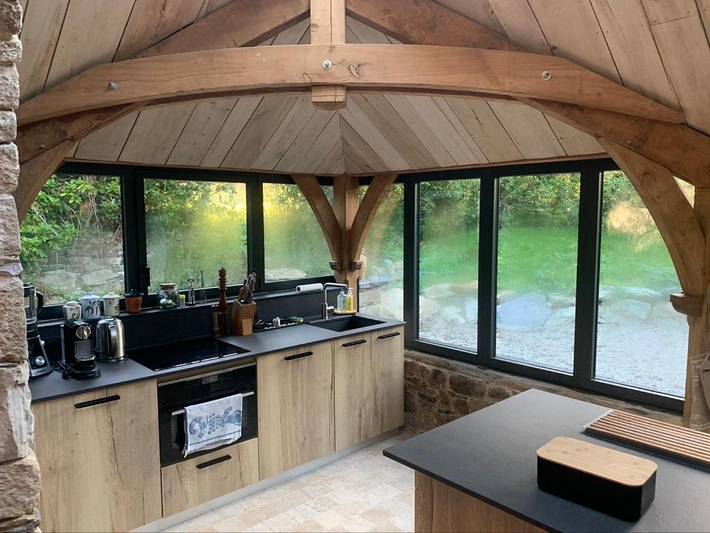 Location de vacances pour 4 personnes, avec vue et jardin, animaux acceptés à Cast - 3