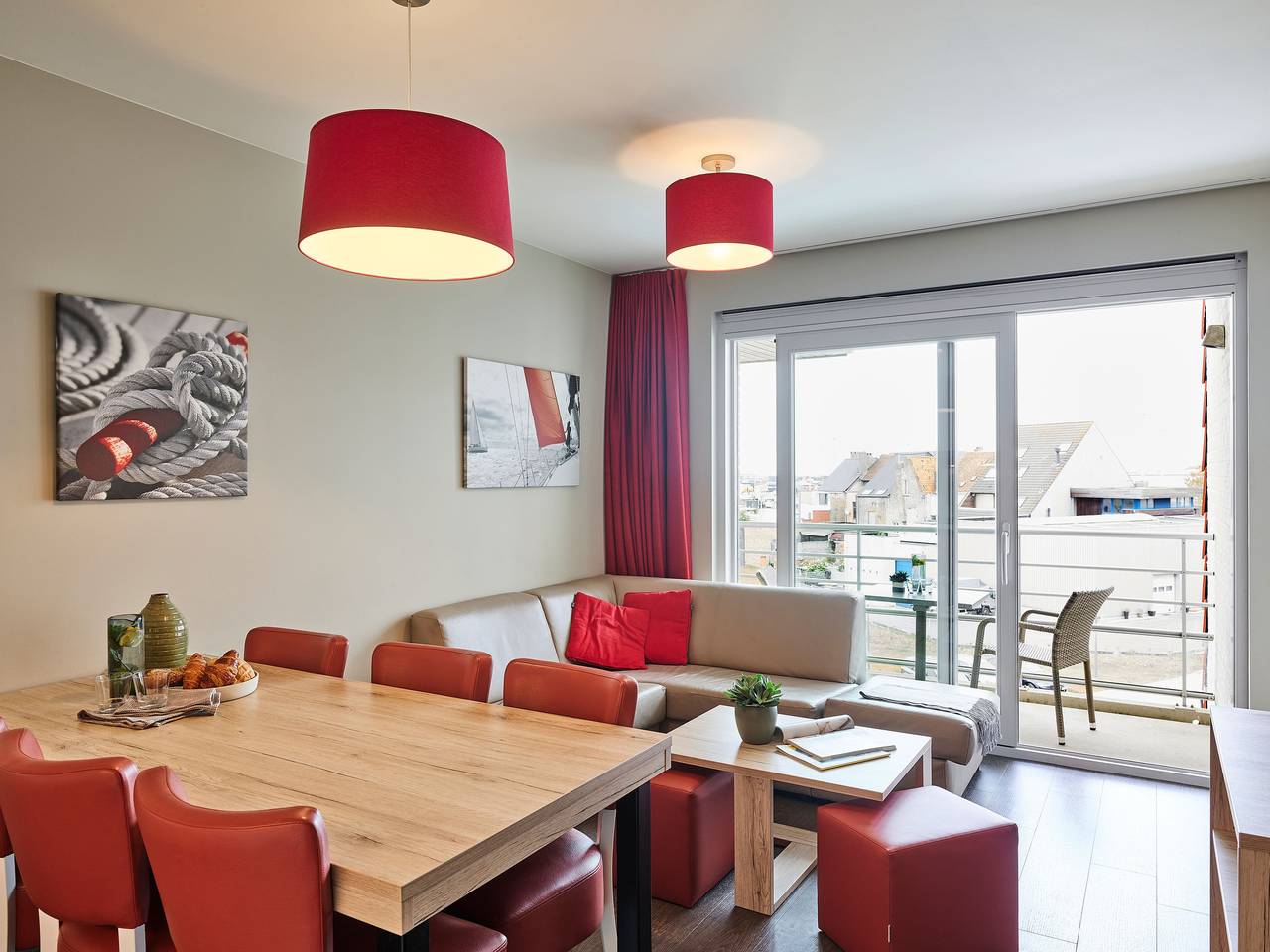 Holiday Suites Zeebrugge — Familiensuite | 6 Personen in Brügge, Belgische Küste