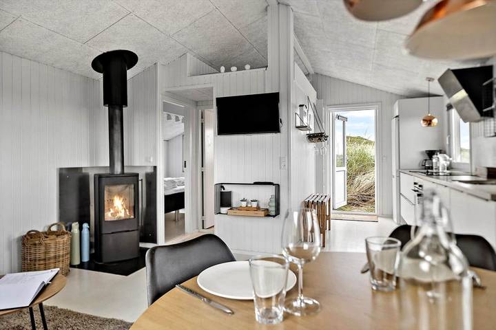 Ferienhaus für 3 Personen, mit Terrasse und Sauna sowie Whirlpool in Dänemark an der Nordsee - 4