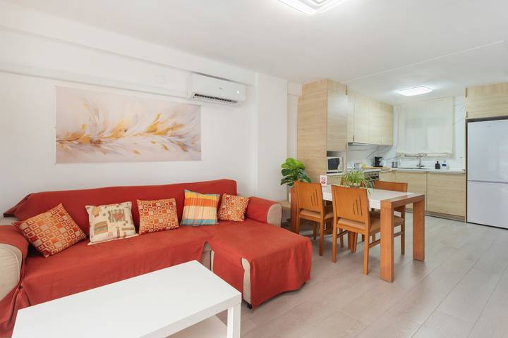 Ganze Wohnung, Apartment 'Luz y Playa' mit privater Terrasse, Wlan und Klimaanlage in Cullera, Costa de Valencia