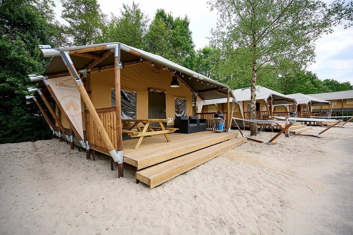 Vakantiepark Sallandshoeve — Ferienpark Sallandshoeve | Villatent Cottage | 6 pers. in Sallandse Heuvelrug
