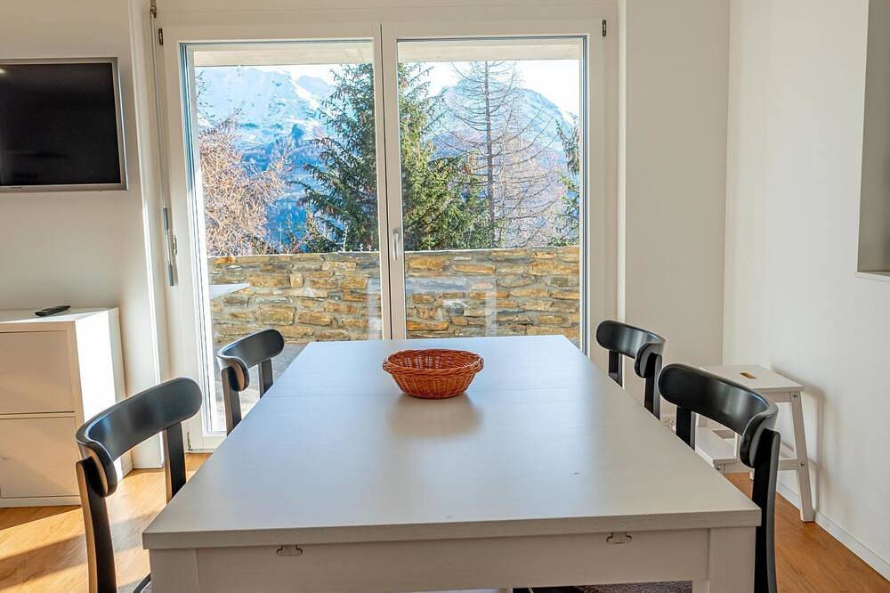 Appartement entier, Chalet Avista 4-Bettwohnung, Dusche, Wc 4-Bettwohnung Erdgeschoss in Rosswald, Brig