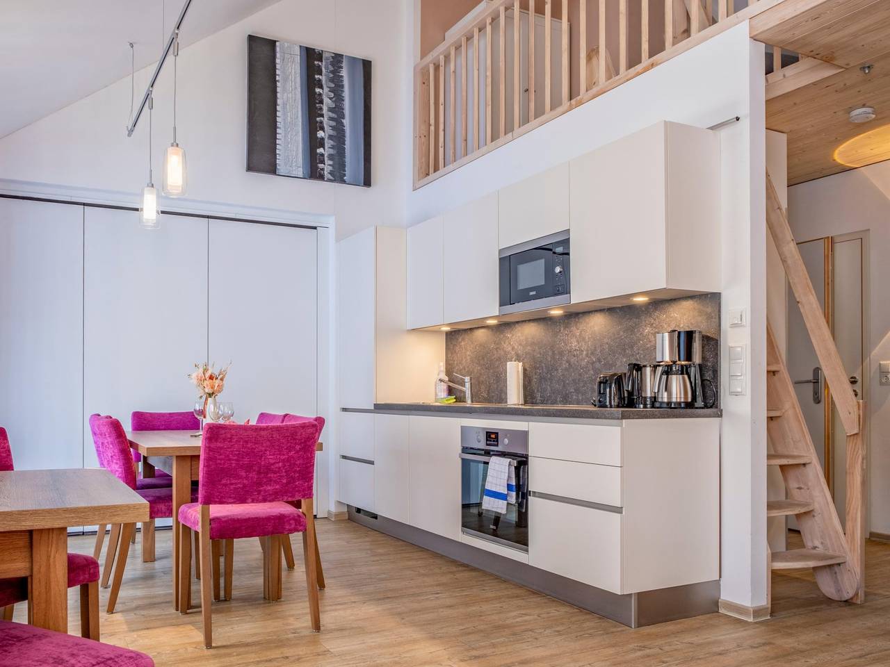 Hel leilighet, Lovely apartment with a loft near Kaprun in Bruck an der Glocknerstraße, Distriktet Zell am See