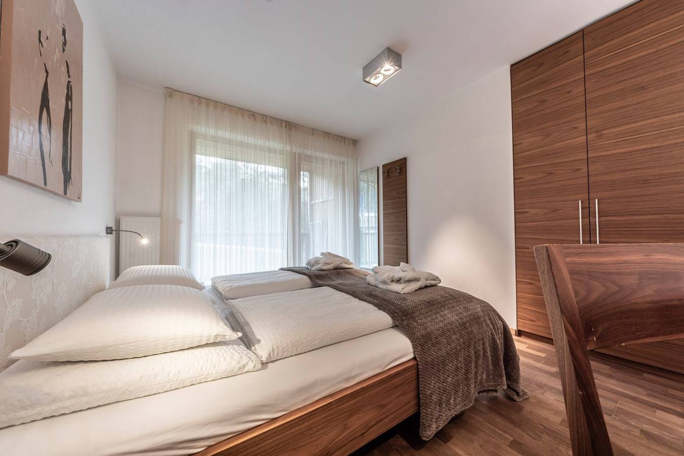 Ganze Wohnung, Ferienwohnung "Le Table C" mit Bergblick, Garten und Wlan in San Vigilio di Marebbe, Enneberg