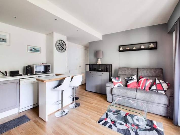 Gîte pour 4 personnes, avec terrasse ainsi que jardin et piscine, animaux acceptés à Saint-André-des-Eaux - 4