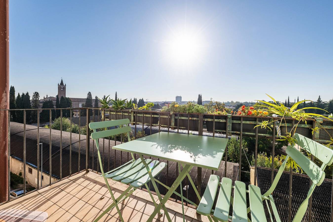 Ganze Wohnung, Ferienwohnung 'La Casetta' mit Balkon und Klimaanlage in Centro Storico di Verona, Verona