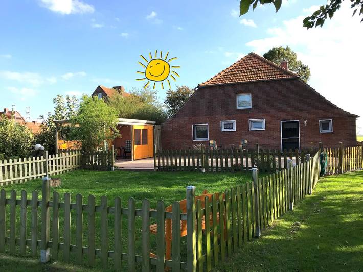Ferienwohnung für 2 Personen, mit Terrasse und Garten, mit Haustier in Dornum - 2