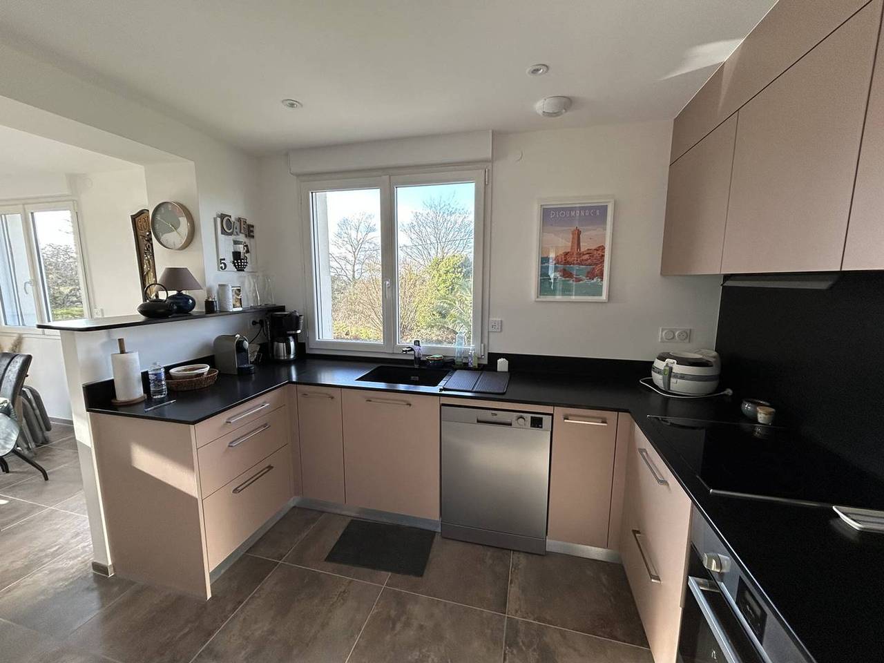 Maison rénovée, vue mer au loin, animaux Ok in Golf de Saint-Samson, Pleumeur-Bodou