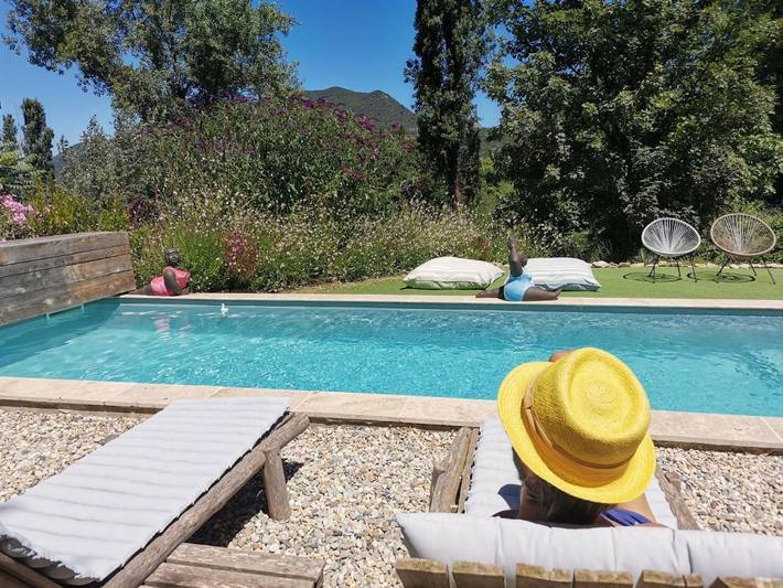 Maison d’hôte pour 2 personnes, avec terrasse et jacuzzi ainsi que jardin et piscine à Nyons - 4