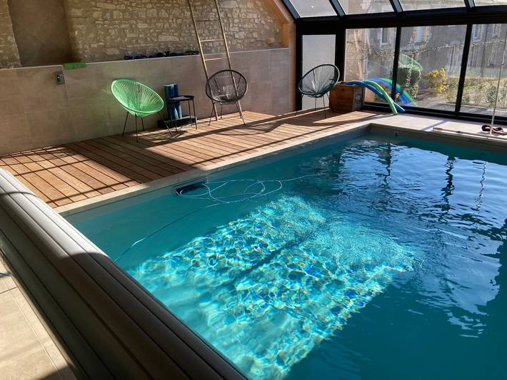 Maison de vacances pour 12 personnes, avec jardin