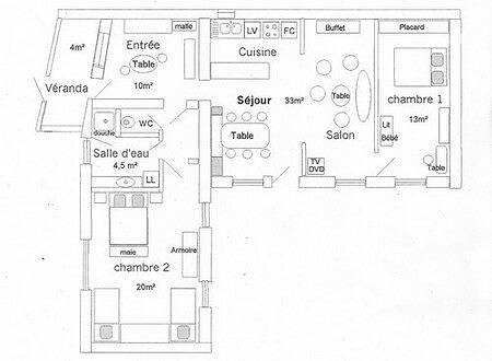 Gîte pour 6 personnes, avec jardin et terrasse dans Loiret - 3
