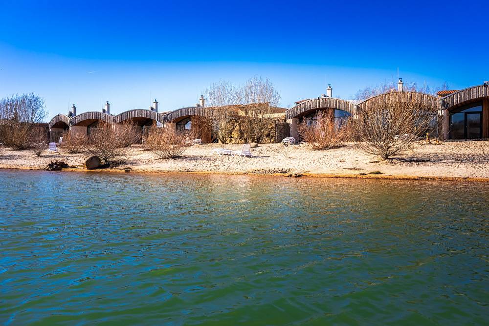 Lagovida Dünenhaus Comfort (b) am Störmthaler See in Großpösna, Leipziger Neuseenland