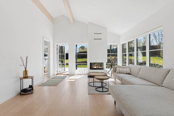Ferienhaus mit Meerblick für 8 Personen, mit Garten und Balkon sowie Ausblick in Gilleleje - 3