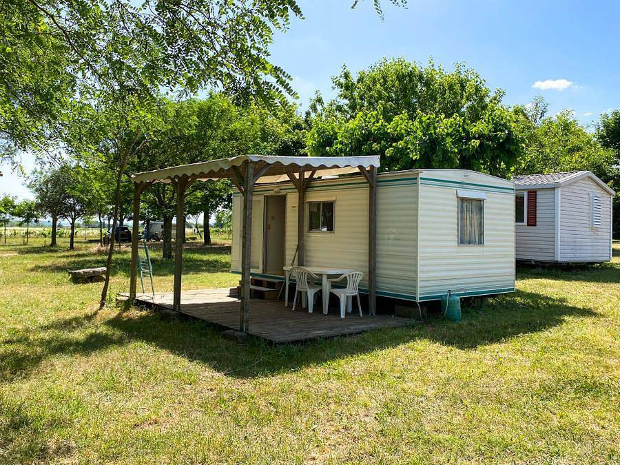 Camping Le Bardou - Mobilhome 4 personas - Sin instalaciones sanitarias in Saint-Germain, Ardèche