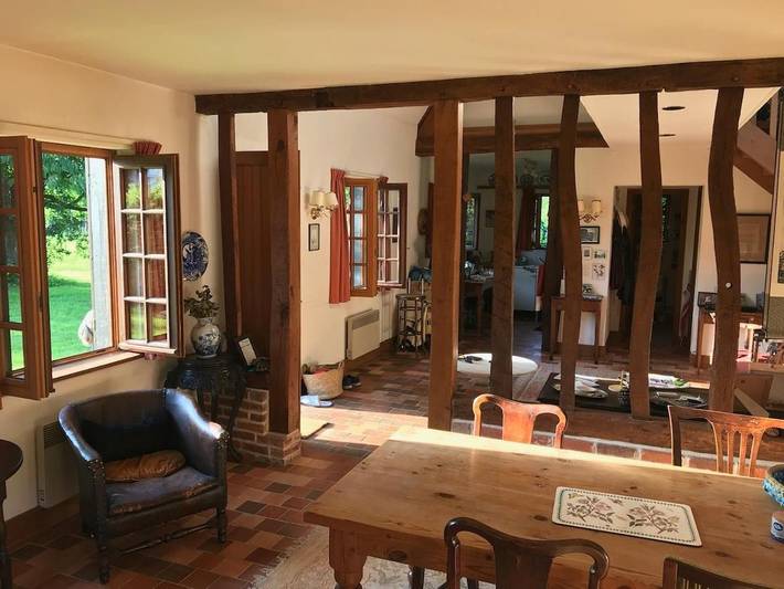 Location de vacances pour 4 personnes, avec vue et jardin, animaux acceptés à La Lande-Saint-Léger - 3