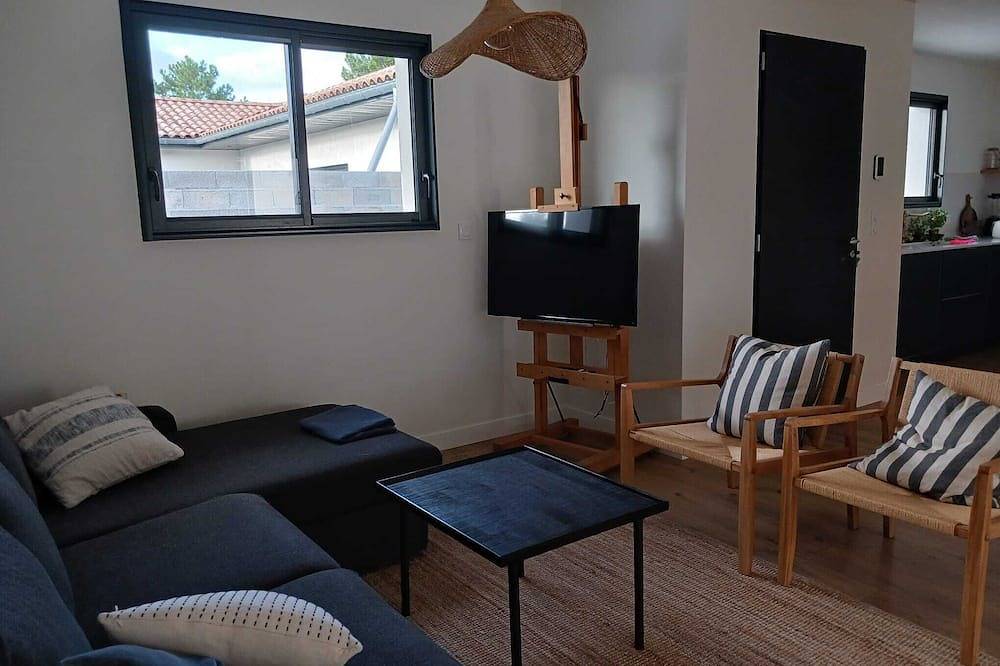 Villa with heated pool on the beach in Mimizan, Côte d’Argent