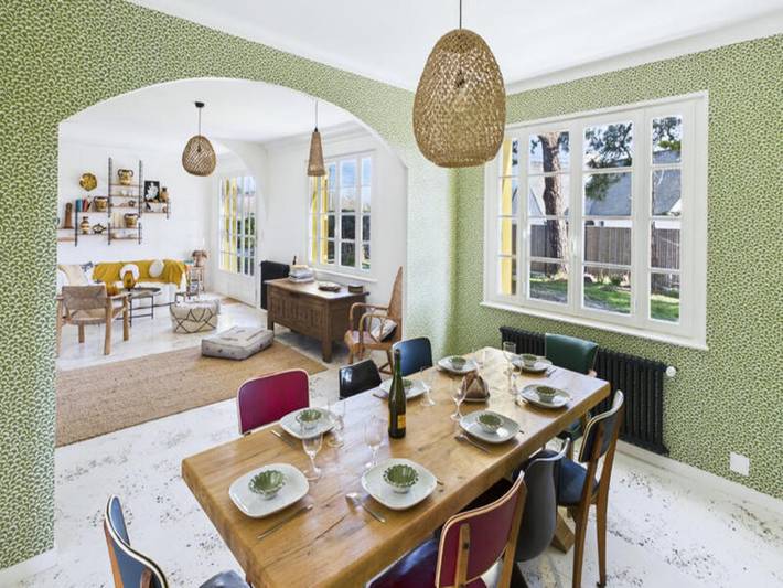 Appartement de vacances pour 8 personnes, avec jardin et piscine