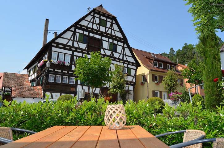 Ferienwohnung für 4 Personen, mit Terrasse und Seeblick sowie Ausblick in Sipplingen