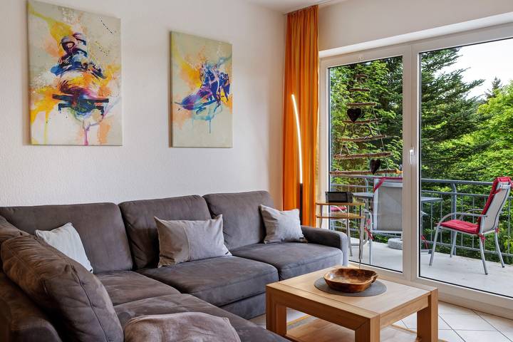 Ferienwohnung für 4 Personen, mit Balkon und Garten in Oberhof - 3