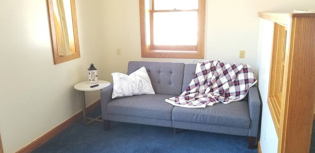 Historic Bank Building on the Elroy-Sparta State Trail in Monroe County (WI)