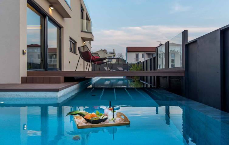 Villa für 6 Personen, mit Balkon und Garten in Poreč - 4