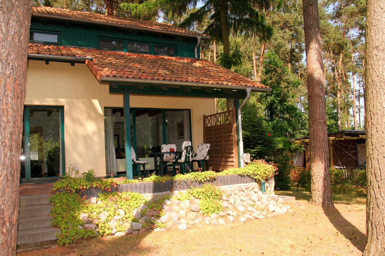 Ferienhaus Waldschneise A am Jabeler See in Jabel, Mecklenburgische Seenplatte