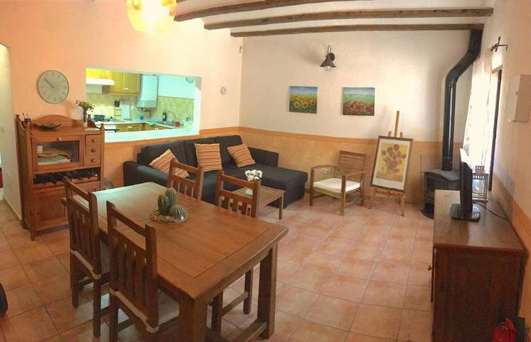 Casa rural para 10 personas, con Terraza y Jardín además de Piscina para niños y Piscina en Villanueva de Viver - 3