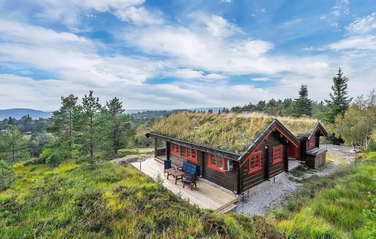 Ferienhaus für 6 Personen mit Garten in Gautestad, Evje og Hornnes