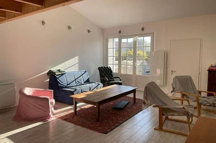 Location de vacances pour 5 personnes, avec terrasse dans Port Joinville