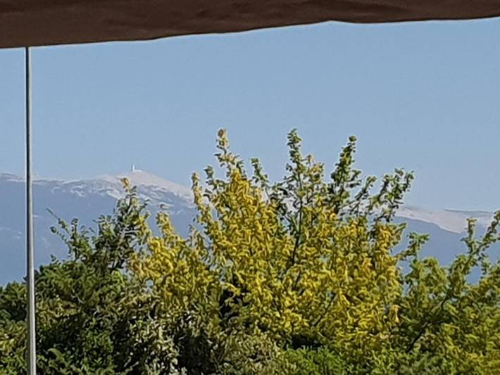 Maison de vacances pour 2 personnes, avec Terrasse et Vue à Mazan
