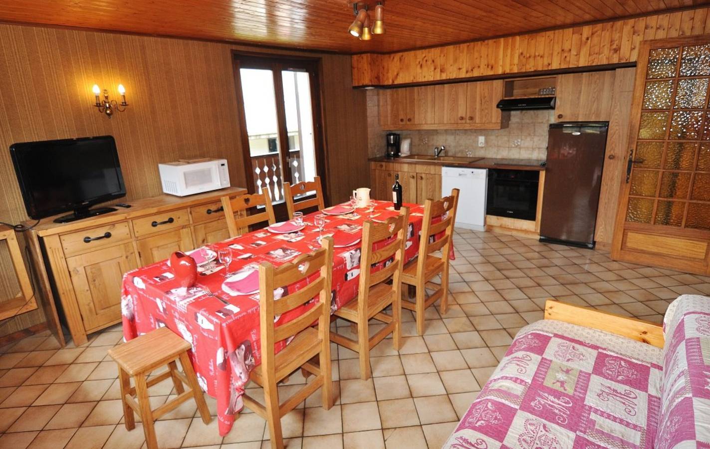 Ganze Wohnung, Apartment „Le Mont Chauffé“ mit Bergblick und Balkon in La Chapelle-d'Abondance, Les Portes du Soleil