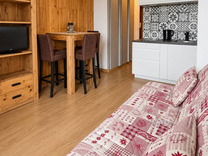 Ganzes Studio, Gemütliches Studio, Ski-in/Ski-out, nahe Zentrum, privater Balkon in Méribel-Mottaret, Les Allues