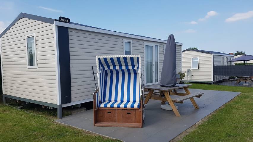 Camping für 4 Personen, mit Garten und Terrasse in Schashagen