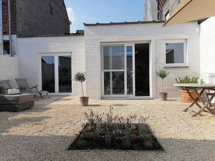 Location de vacances pour 2 personnes, avec jardin à Avelgem