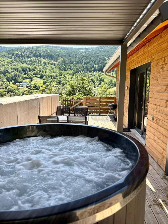 Chalet pour 4 personnes, avec Jacuzzi ainsi que Terrasse et Vue à Rochesson - 2
