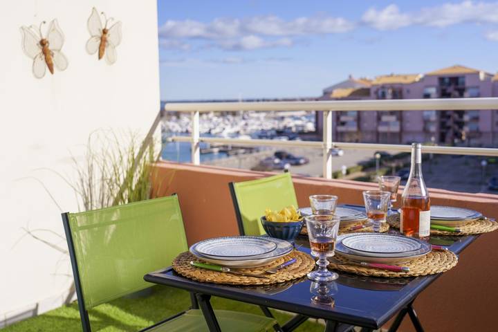Gîte pour 4 personnes, avec balcon à Frontignan - 3