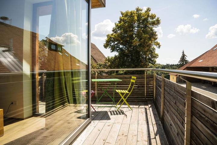 Studio für 4 Personen, mit Terrasse und Garten in Ravensburg