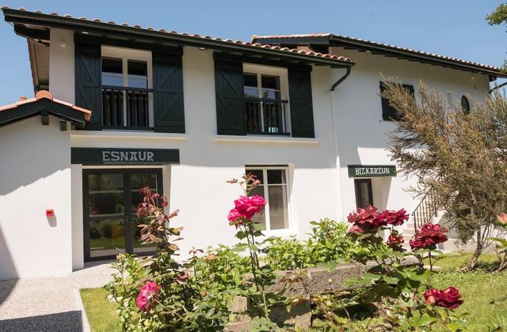 Hôtel pour 2 personnes, avec vue et jardin, animaux acceptés à Ascain - 4