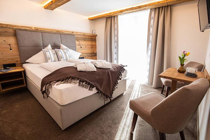 Ferienwohnung für 5 Personen, mit Balkon und Terrasse sowie Sauna in Mühlbach am Hochkönig