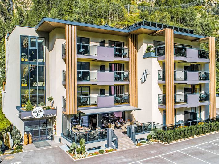 Ferienwohnung für 2 Personen, mit Balkon und Terrasse sowie Sauna in Huben