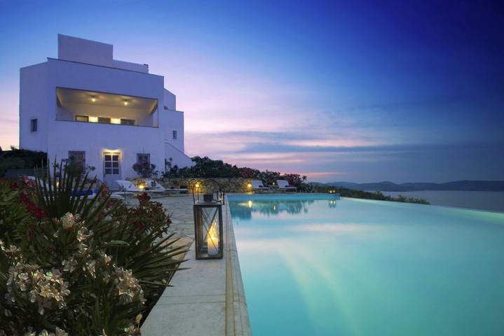 Location de vacances pour 12 personnes, avec jardin et vue sur l’océan dans Patmos - 3