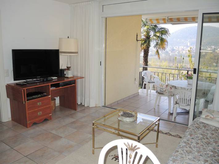 Ferienwohnung für 4 Personen, mit Terrasse und Garten sowie Ausblick in Locarno - 3