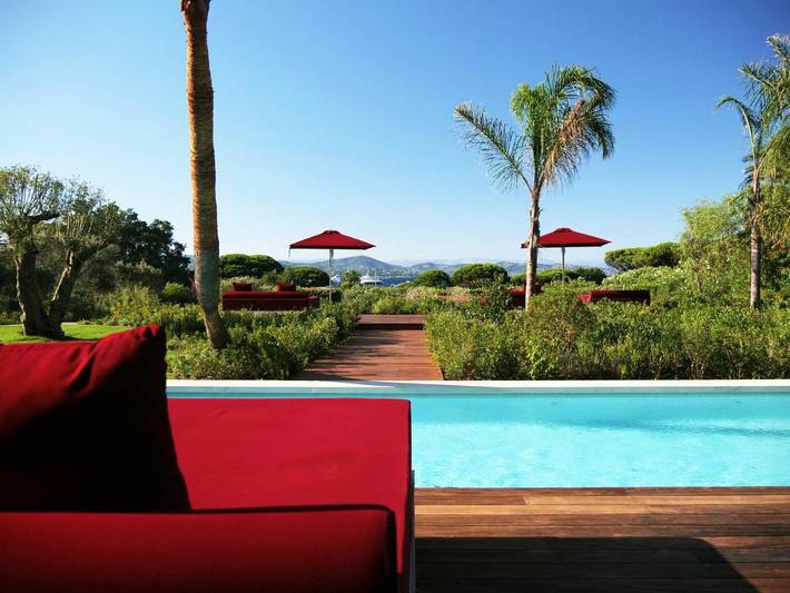 Chambre d’hôte pour 2 personnes, avec jardin ainsi que piscine et vue à Saint-Tropez - 4