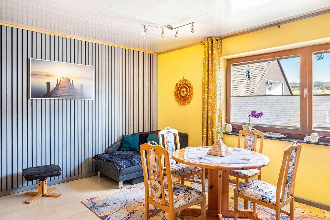 Ganze Wohnung, Ferienwohnung 'Energie und Balance' mit privater Terrasse, Balkon und Wlan in Hessisch Lichtenau, Werra-Meißner-Kreis
