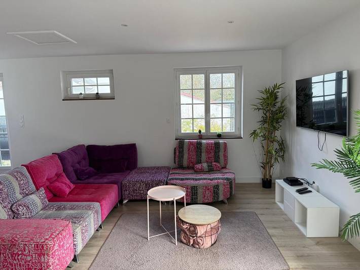 Location de vacances pour 6 personnes, avec jardin à Oye-Plage