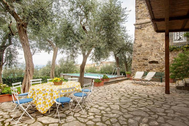 Location de vacances pour 12 personnes, avec jardin, animaux acceptés à Massa Lubrense - 4