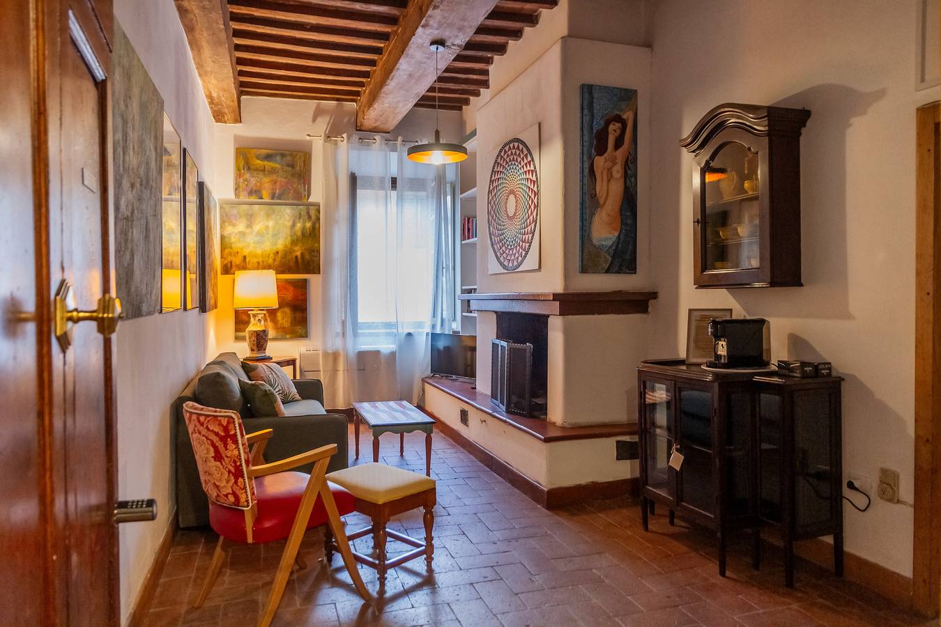 Bed and Breakfast 'Palazzo Ghio' con Wi-Fi y Aire Acondicionado in Scansano, Provincia de Grosseto
